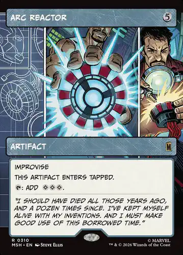 Arc Reactor - msh Spoiler