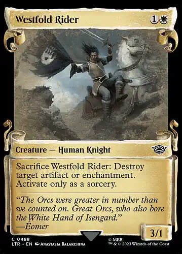 Westfold Rider - ltr Spoiler