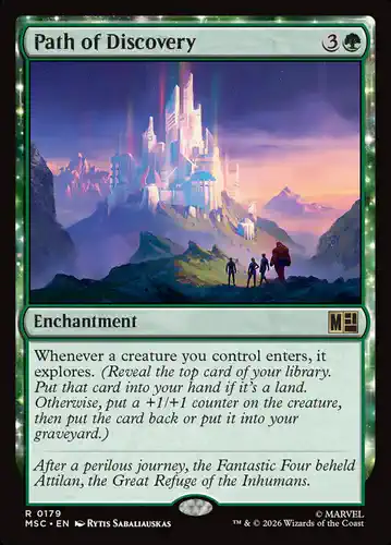 Path of Discovery - msc Spoiler