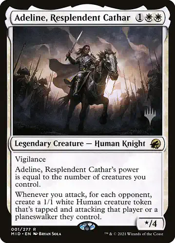 Adeline, Resplendent Cathar - mid Spoiler