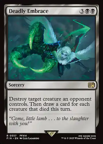 Deadly Embrace - fin Spoiler