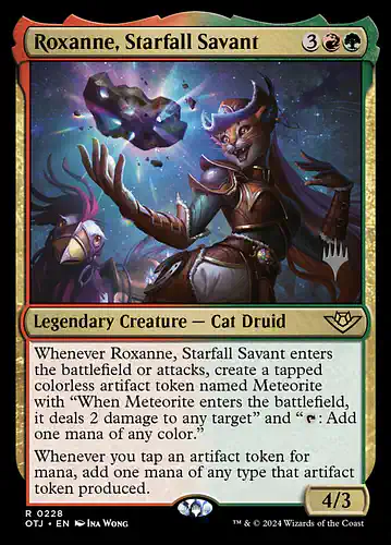 Roxanne, Starfall Savant - otj Spoiler