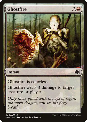 Ghostfire - ddt Spoiler