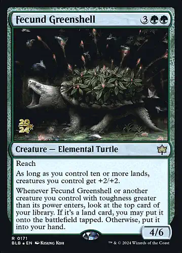 Fecund Greenshell - blb Spoiler