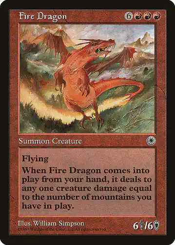Fire Dragon - por Spoiler
