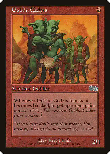 Goblin Cadets - usg Spoiler