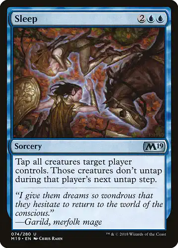 Sleep - m19 Spoiler