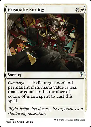 Prismatic Ending - mb2 Spoiler