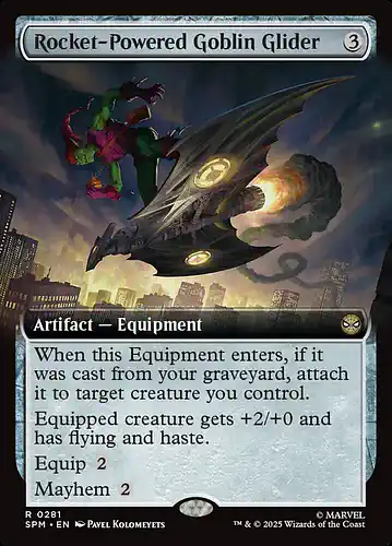 Rocket-Powered Goblin Glider - spm Spoiler