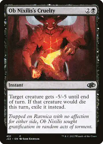 Ob Nixilis's Cruelty - j22 Spoiler