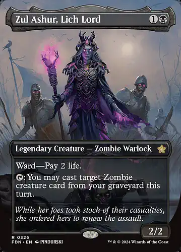 Zul Ashur, Lich Lord - fdn Spoiler