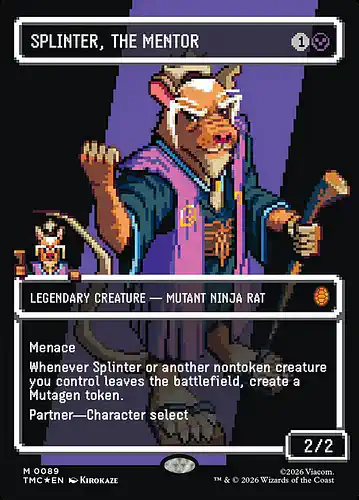 Splinter, the Mentor - tmc Spoiler