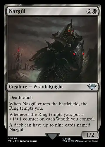 Nazgûl - ltr Spoiler