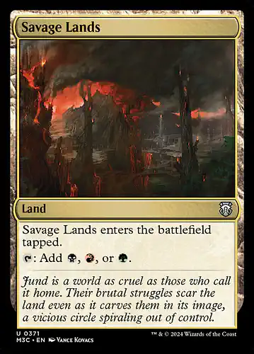 Savage Lands - m3c Spoiler