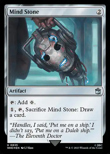 Mind Stone - who Spoiler