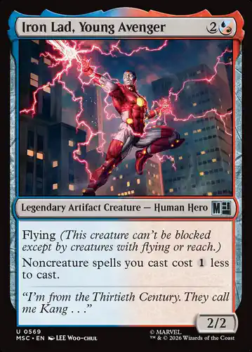 Iron Lad, Young Avenger - msc Spoiler