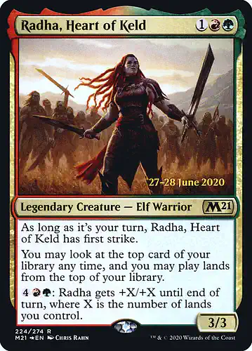 Radha, Heart of Keld - m21 Spoiler