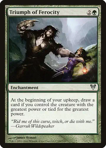 Triumph of Ferocity - avr Spoiler
