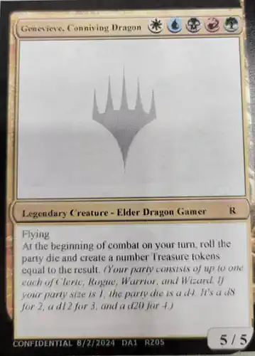 Genevieve, Conniving Dragon - unk Spoiler