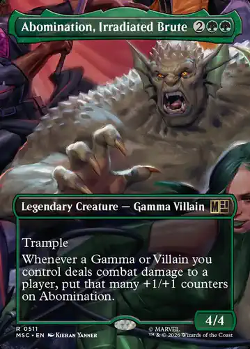 Abomination, Irradiated Brute - msc Spoiler