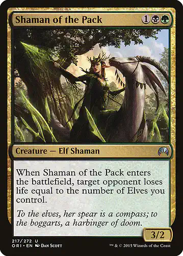 Shaman of the Pack - ori Spoiler