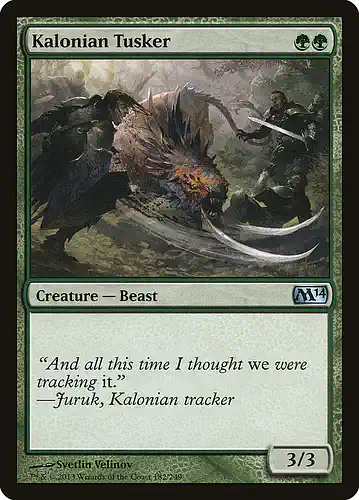 Kalonian Tusker - m14 Spoiler