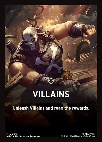 Villains - msc Spoiler