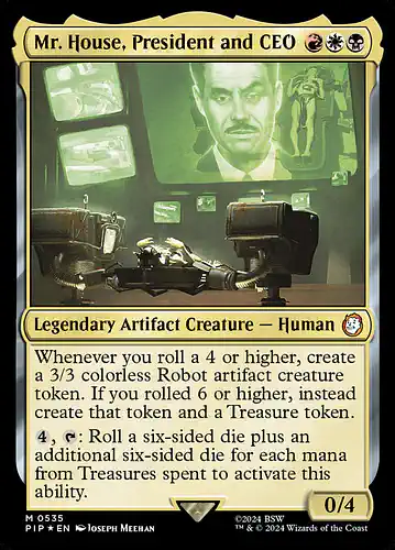 Mr. House, President and CEO - pip Spoiler