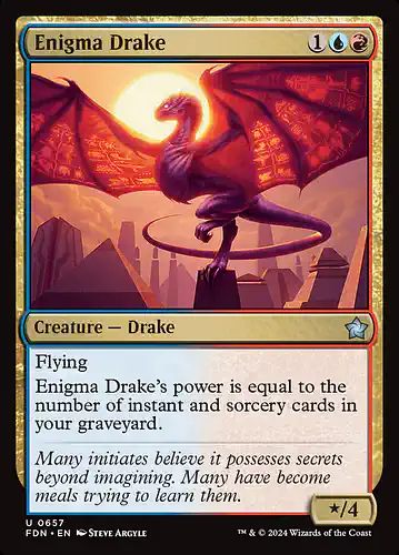 Enigma Drake - fdn Spoiler