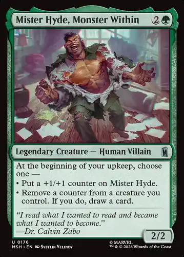 Mister Hyde, Monster Within - msh Spoiler