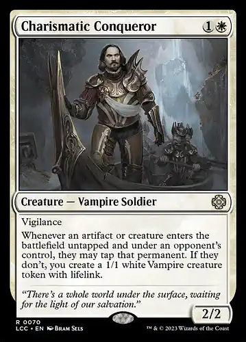 Charismatic Conqueror - lcc Spoiler