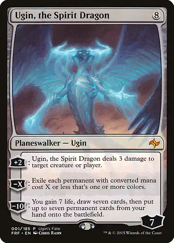 Ugin, the Spirit Dragon - frf Spoiler