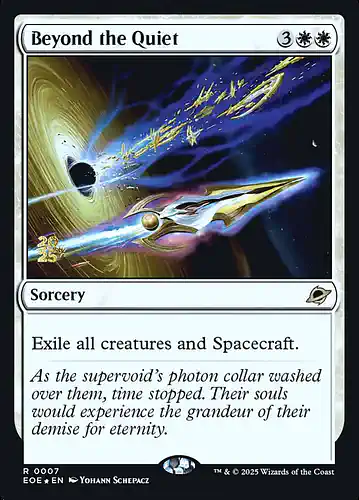 Beyond the Quiet - eoe Spoiler
