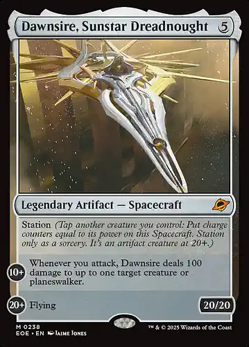 Dawnsire, Sunstar Dreadnought - eoe Spoiler