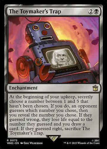The Toymaker's Trap - who Spoiler