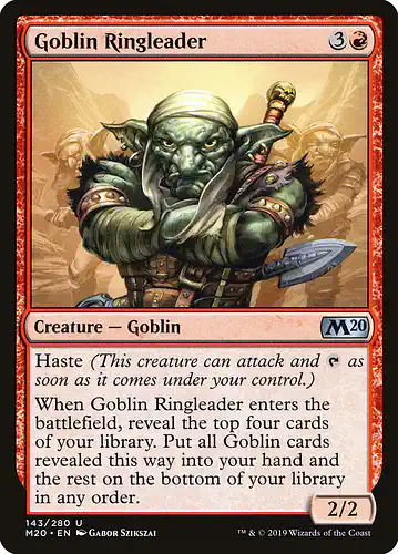 Goblin Ringleader - m20 Spoiler