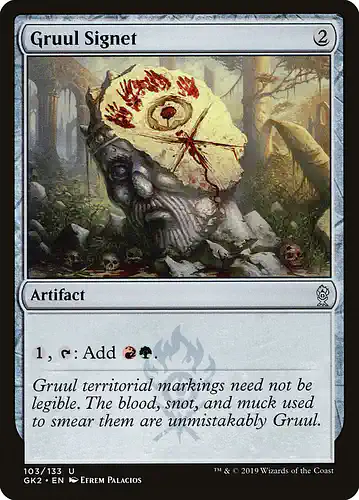Gruul Signet - gk2 Spoiler