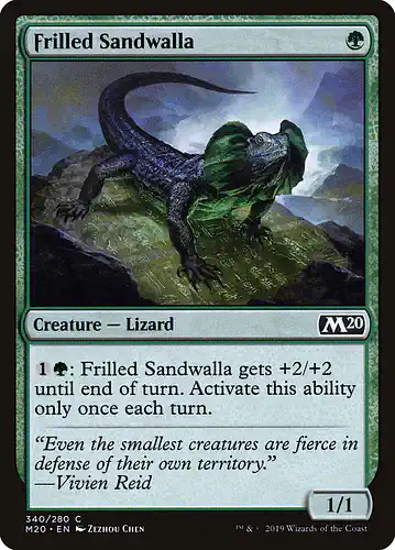 Frilled Sandwalla - m20 Spoiler