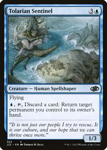 Tolarian Sentinel - j22 Spoiler