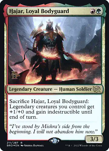 Hajar, Loyal Bodyguard - bro Spoiler