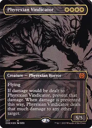Phyrexian Vindicator - one Spoiler