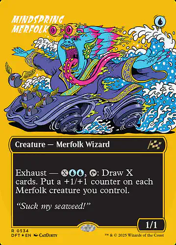 Mindspring Merfolk - dft Spoiler