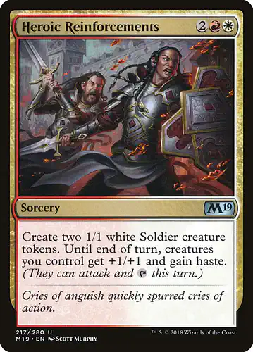 Heroic Reinforcements - m19 Spoiler