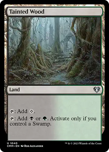 Tainted Wood - cmm Spoiler