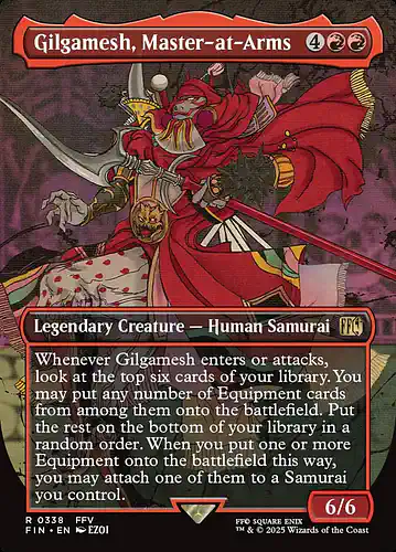 Gilgamesh, Master-at-Arms - fin Spoiler