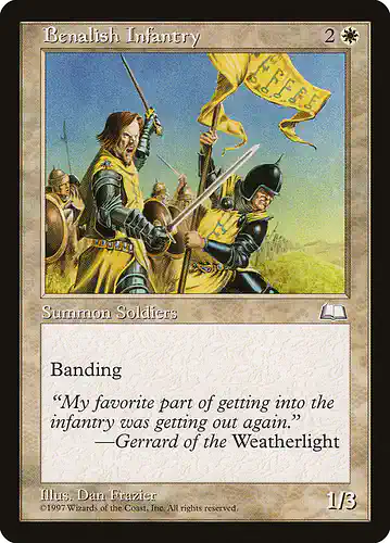 Benalish Infantry - wth Spoiler