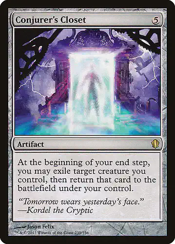 Conjurer's Closet - c13 Spoiler