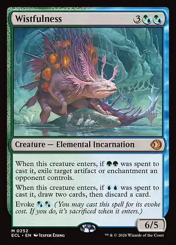Wistfulness - ecl Spoiler