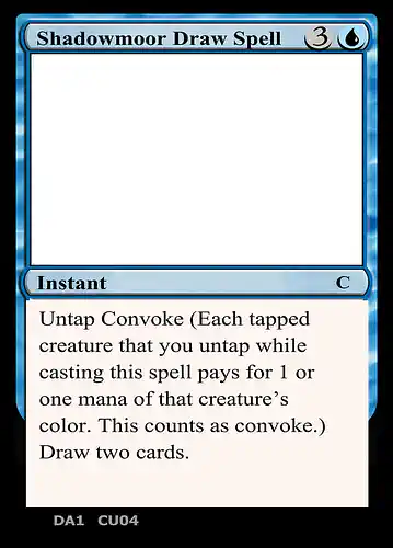 Shadowmoor Draw Spell - unk Spoiler