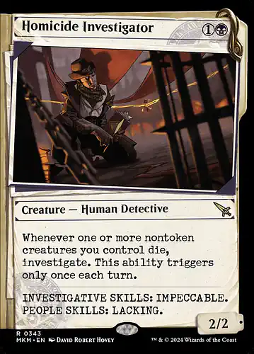 Homicide Investigator - mkm Spoiler